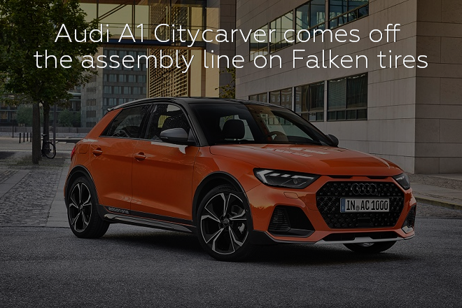 Audi A1 Citycarver Comes Off The Assembly Line On Falken