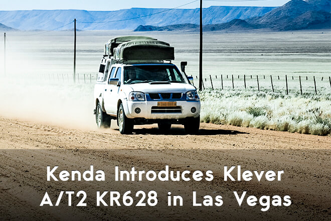 Kenda Introduces Klever A/T2 KR628 in Las Vegas - TiresVote.com
