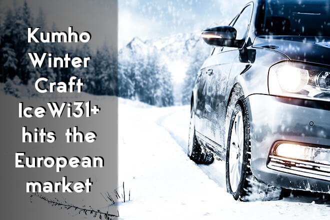 Kumho WinterCraft Ice Wi31+ hits the European market - TiresVote.com