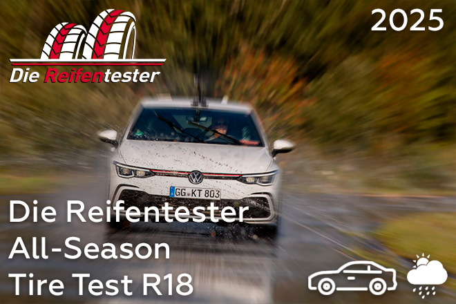Die Reifentester: All-Season Tire Test R18