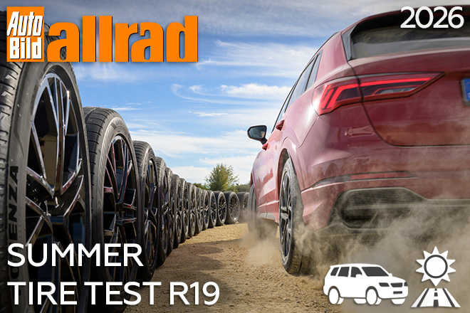 Autobild Allrad: Summer Tire Test R19