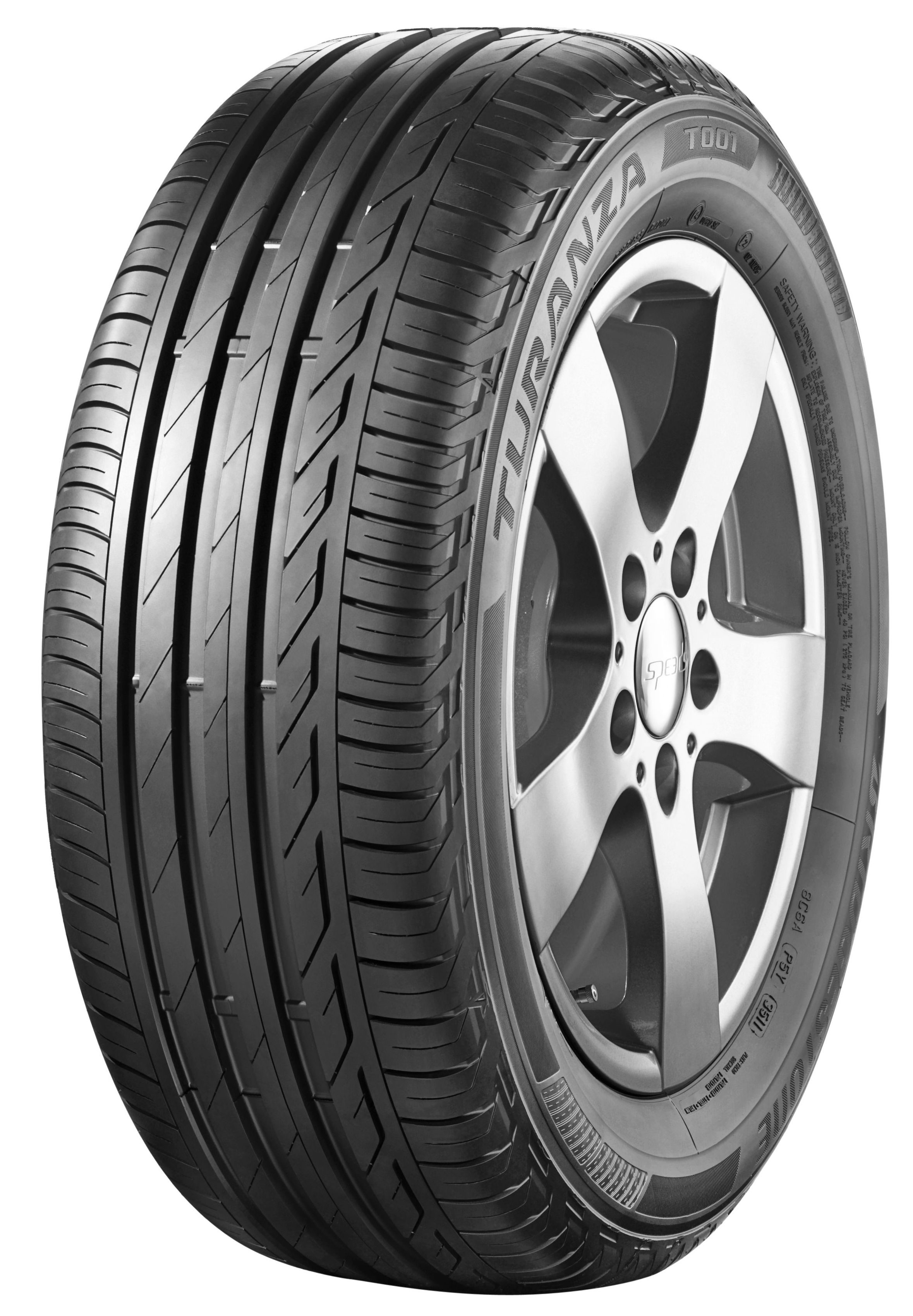 Bridgestone Turanza T001 Evo tire - Summer performance tire rated Very Good