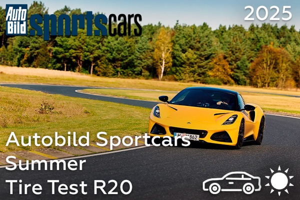 Autobild Sportcars: Summer Tire Test R20
