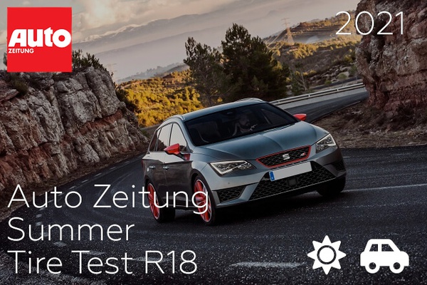 Auto Zeitung: Summer Tire Test R18