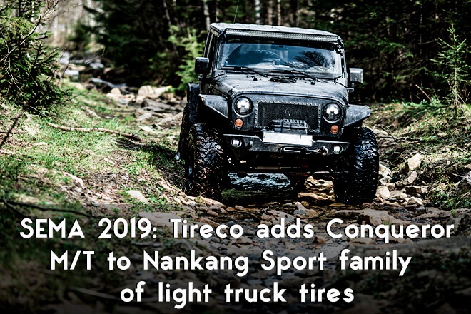 SEMA 2019: Tireco adds Conqueror M/T to Nankang Sport family of light truck tires