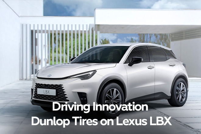 Driving Innovation: Dunlop Tires on Lexus LBX