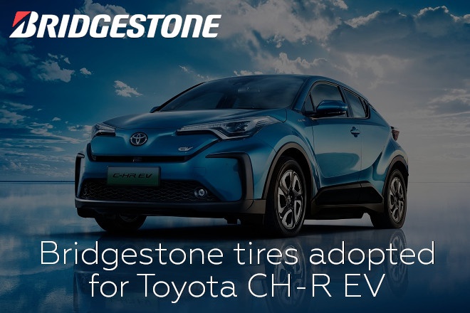 Bridgestone tires adopted for Toyota CH-R EV