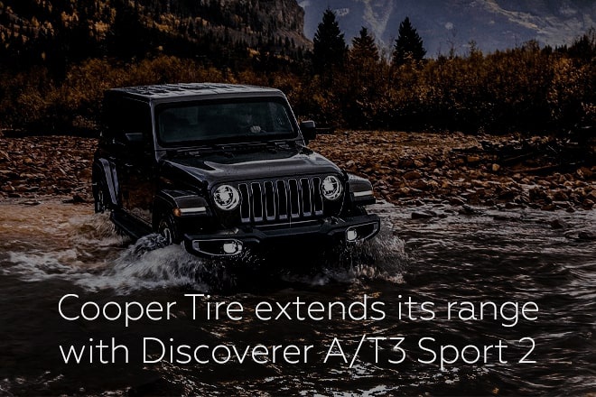 Cooper Tire extends its range with Discoverer A/T3 Sport 2