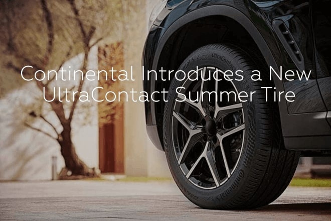 Continental Introduces a New UltraContact Summer Tire