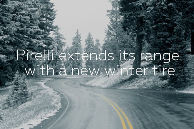 Pirelli extends its range with a new winter tire