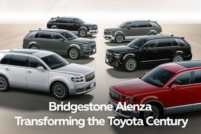 Bridgestone Alenza: Transforming the Toyota Century