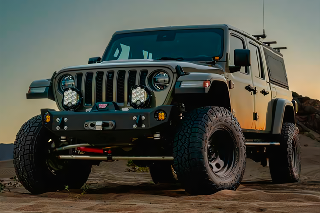 Falken Wildpeak A/T4W on the Jeep Wrangler