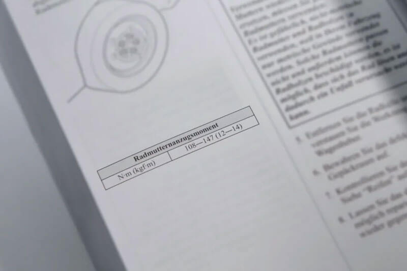 You can find the recommended bolt tightening torque spec in your vehicle manual.